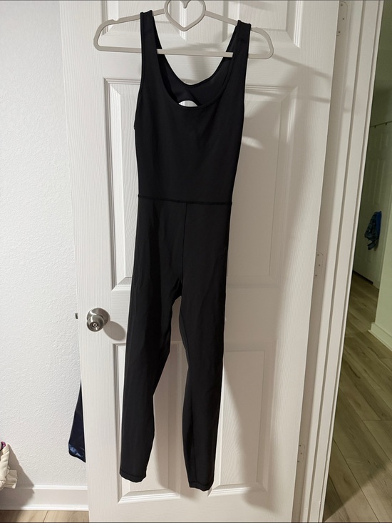 lululemon athletica Pants - Lululemon Black Sleeveless One-Piece Jumpsuit